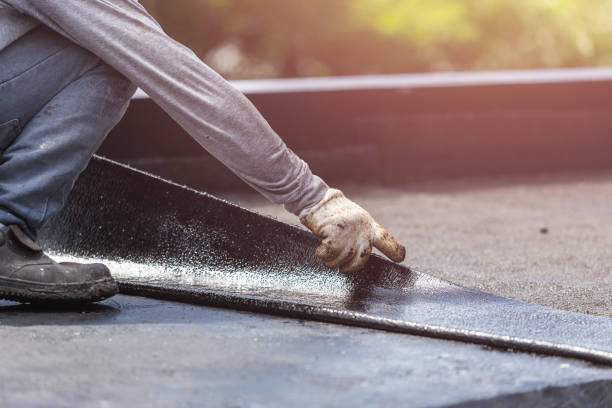 Professional Waterproofing technician working in Alpha, NJ